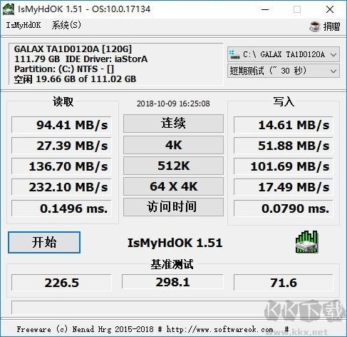 IsMyHdOK(硬盤測速工具)