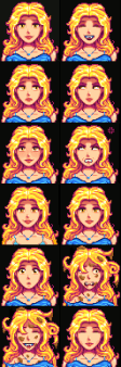 星露谷物語美杜莎海莉角色外觀MOD