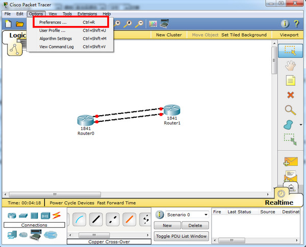 CiscoPacketTracer截圖
