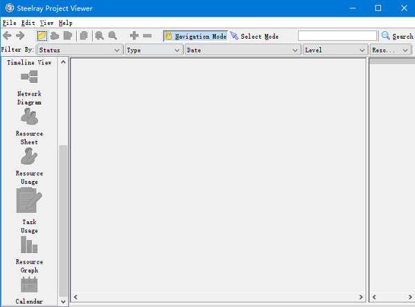 mpp文件打開工具(Steelray Project Viewer)截圖