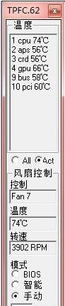 ThinkPad筆記本風扇控制軟件