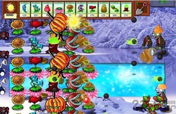 植物大戰僵尸冰雪世界