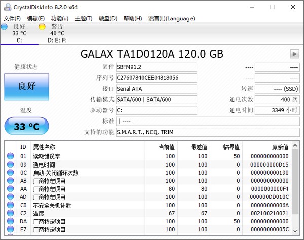 CrystalDiskInfo綠色版下載