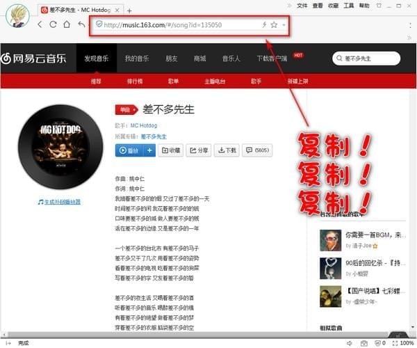 網易云音樂解析器下載器