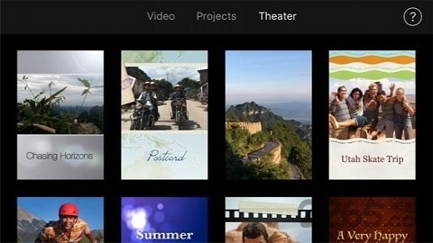 imovie視頻剪輯