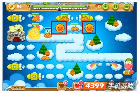 保衛蘿卜2第60關攻略