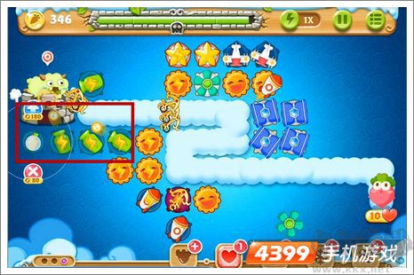 保衛蘿卜2第60關攻略