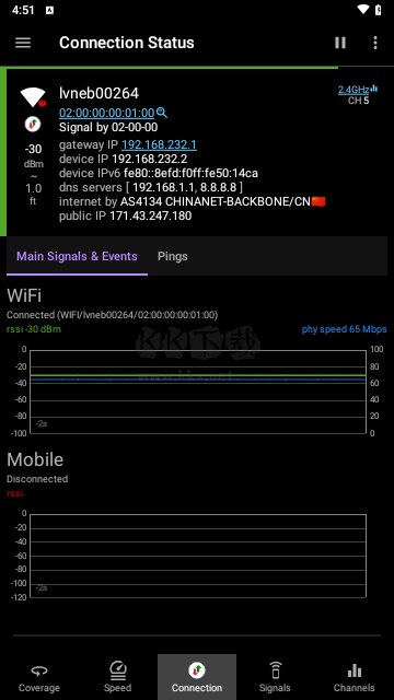 analysis(wifi測速軟件)