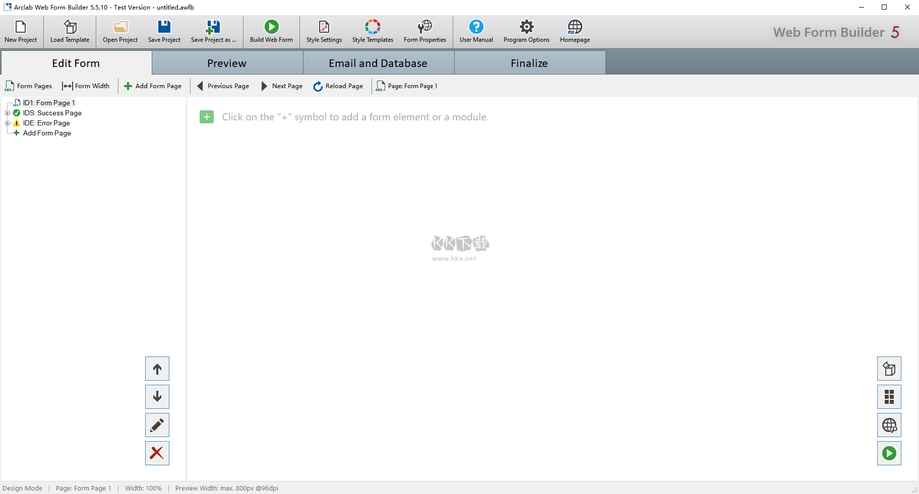 Arclab Web Form Builder(網(wǎng)頁表單制作工具)