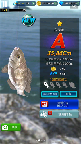 怪魚獵人內置作弊菜單版