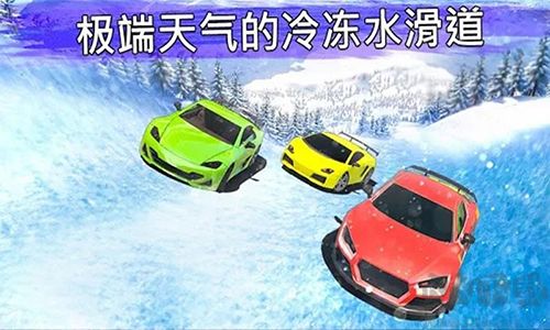 冰凍水滑道賽車