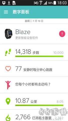 Fitbit手環純凈版