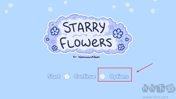 Starry Flowers官方正版怎么設置中文截圖1