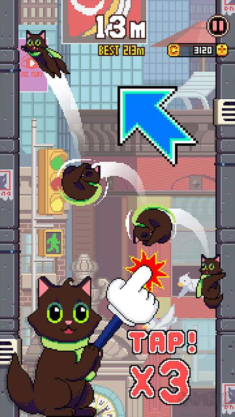 CatJump最新版像素休閑手游