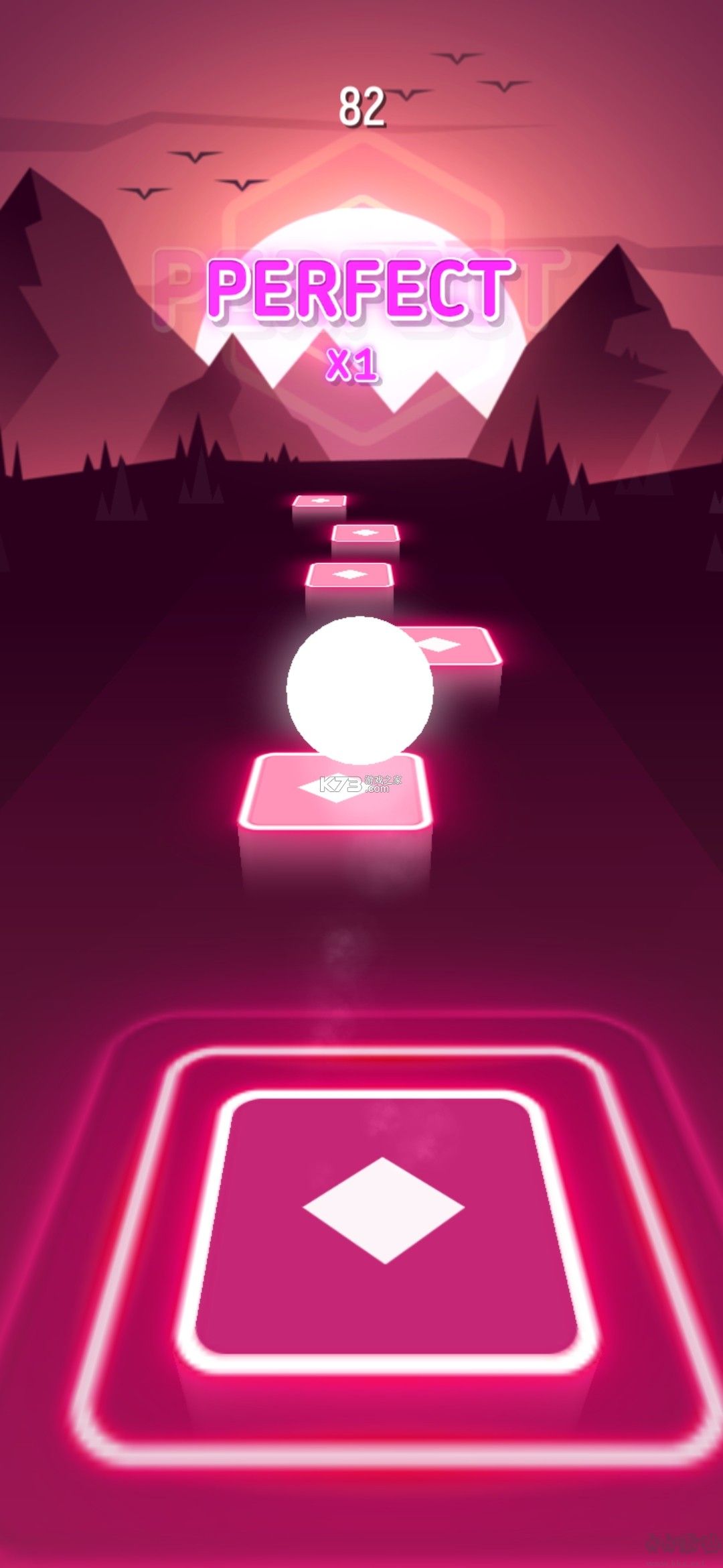 節奏彈球(Tiles Hop)