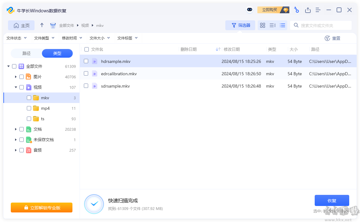 牛學(xué)長(zhǎng)Windows數(shù)據(jù)恢復(fù)工具正式版