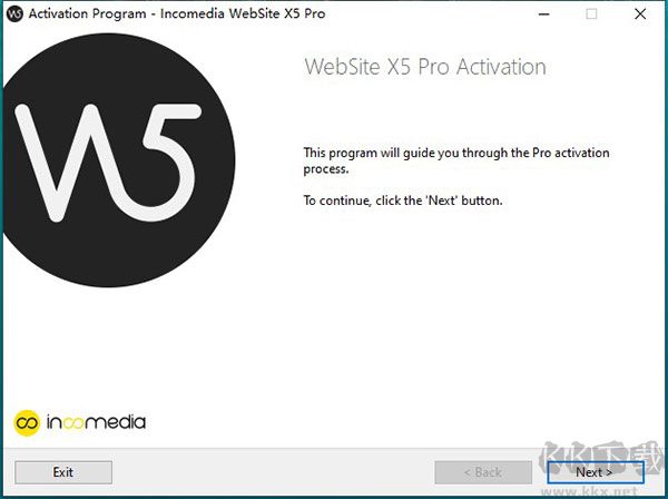 Incomedia WebSite X5 Pro(可視化網頁設計軟件)