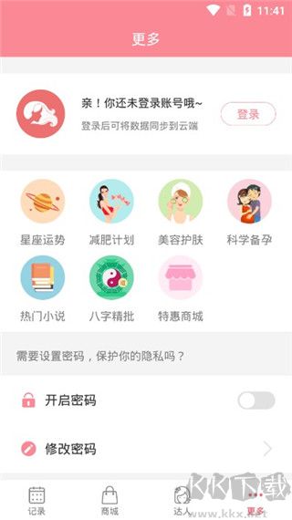 月經期安全期助理2025