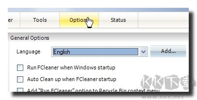 FCleaner(磁盤注冊表清理工具)