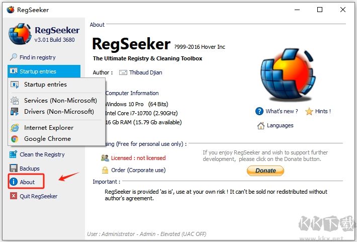 RegSeeker(注冊(cè)表清理工具)