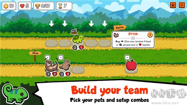 小動物自走棋(Super Auto Pets)