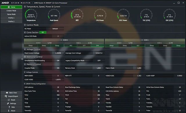 AMD Ryzen Master(銳龍超頻軟件)